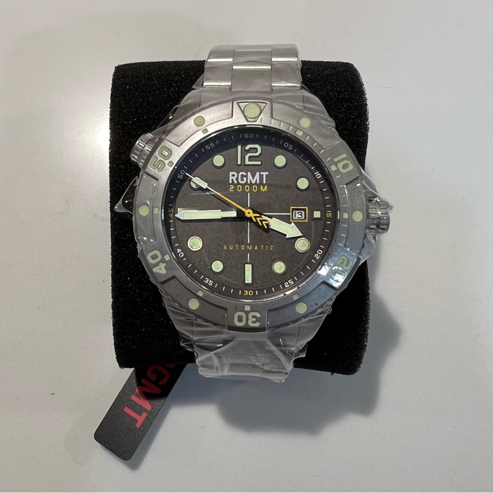Brand New - RGMT Demolition Stainless Steel Automatic Watch - Grey RG-8037-66